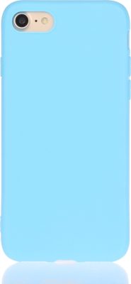 Mobigear Color - Coque Apple iPhone SE (2020) Coque arrière en TPU Souple - Bleu