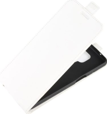 Mobigear - Coque Xiaomi Redmi Note 9 Pro Etuià clapet - Blanc