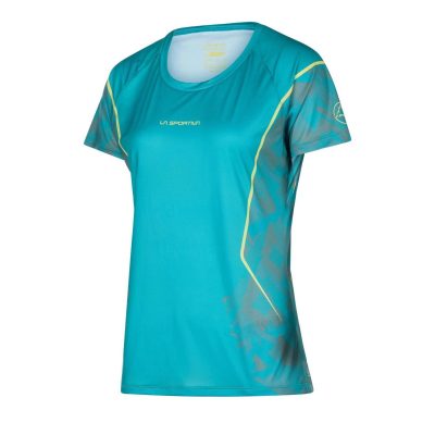 T-Shirt Manches Courtes La Sportiva Pacer Bleu Femme
