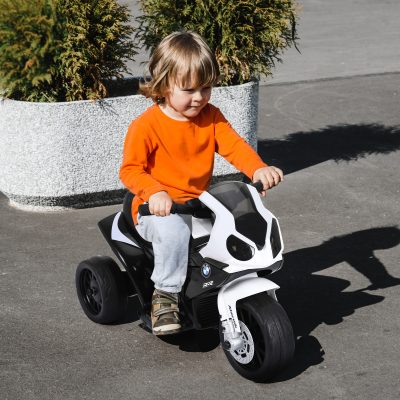 HOMCOM BMW Moto électrique pour enfants 3 roues 6 V 2