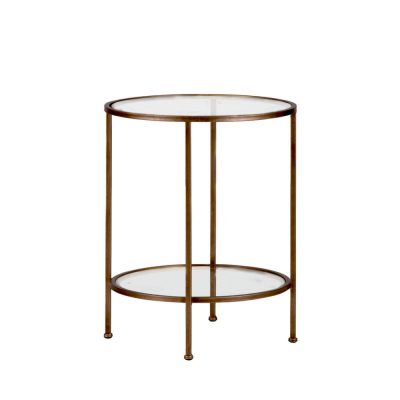 table-dappoint-ronde-metal-verre-o66cm-bepurehome-goddess