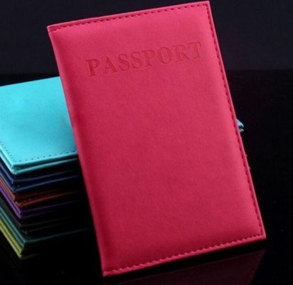 Mobigear Travel -Étui passeport - Rouge