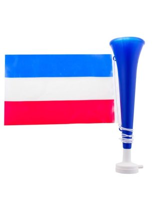 Trompette football avec drapeau France