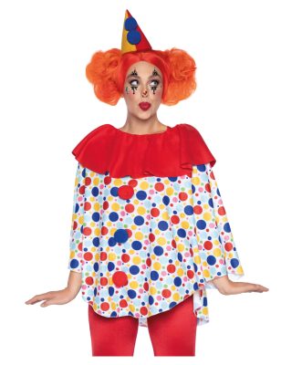 Tunique avec chapeau clown femme