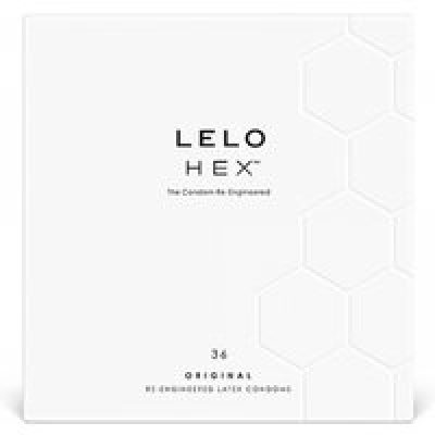 Préservatifs originaux LELO HEX - 36 préservatifs