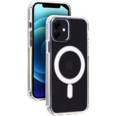Coque Compatible MagSafe Hybride Transparente pour iPhone 12 mini Bigben