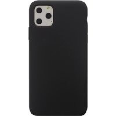 Coque Silicone SoftTouch Noire pour iPhone 11 Pro Max Bigben
