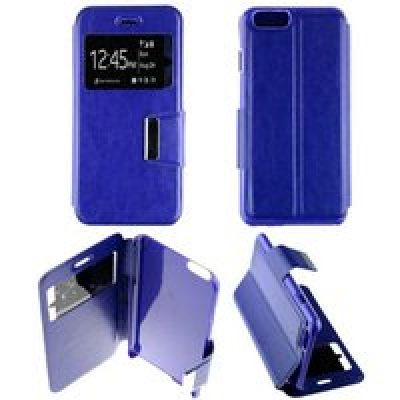 Etui Folio compatible Bleu Apple iPhone 7 Plus iPhone 8 Plus
