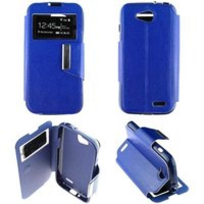 Etui Folio compatible Bleu LG L90