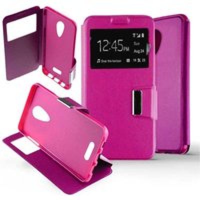 Etui Folio compatible Rose Wiko Tommy 2