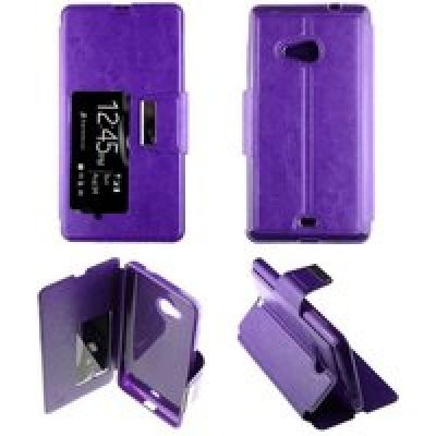 Etui Folio compatible Violet Nokia Lumia 535