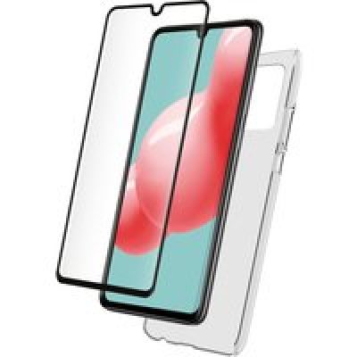 Pack Coque souple Transparente + Protège-écran 2.5D en Verre trempé pour G A42 5G Samsung Bigben