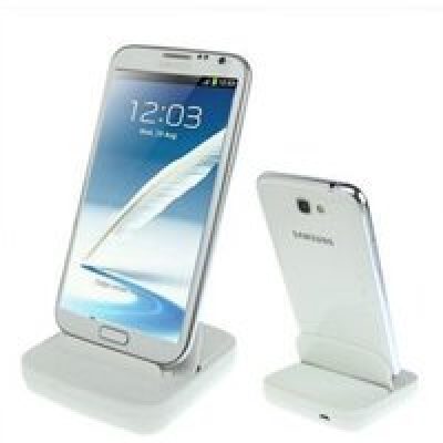 Dock de Synchronisation Samsung Galaxy Note 2 Station Accueil Blanc USB Chargeur YONIS