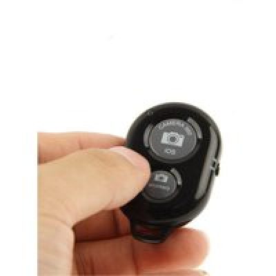 Télécommande Bluetooth Universelle Mini Déclencheur Photo Smartphone Iphone Noir YONIS