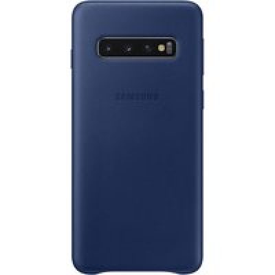 Coque en Cuir pour Samsung G S10 Bleue marine Samsung