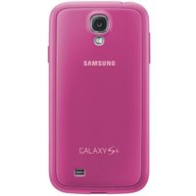 Coque Samsung rose EF-PI950P pour Galaxy S4 I9500