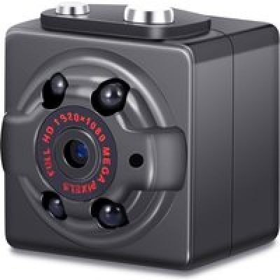 Mini Caméra Espion Vision Nocturne Détection de Mouvement Full HD Micro SD 4 Go YONIS