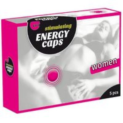 Capsules énergétiques stimulantes femmes 5 pièces