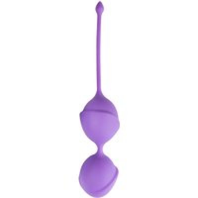Balles doubles de vagin de couleur violet