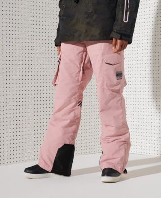 Superdry Femme Sport Pantalon Cargo Freestyle Rose Taille: 40