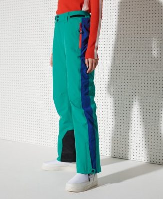 Superdry Femme Sport Pantalon Alpine Turquoise Taille: 38