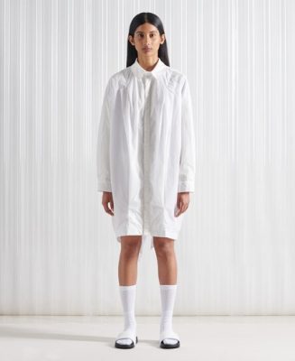 Superdry Femme Sdx Robe Chemise Sdx Origami en Édition Limitée Blanc Taille: S/M