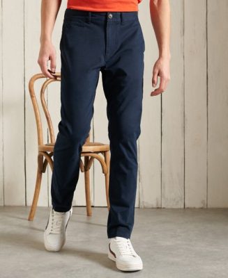 Superdry Homme Pantalon Chino Slim Core Bleu Marine Taille: 30/32