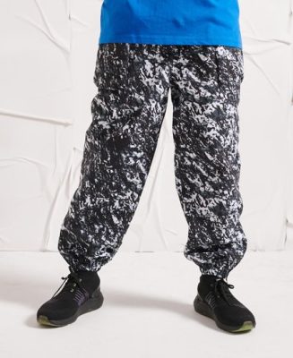 Superdry Homme Pantalon de Survêtement Tissé Survivalist Noir Taille: XS/S