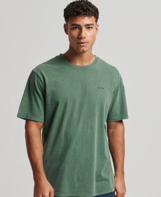 Superdry Homme T-shirt Vintage Mark Vert Taille: L