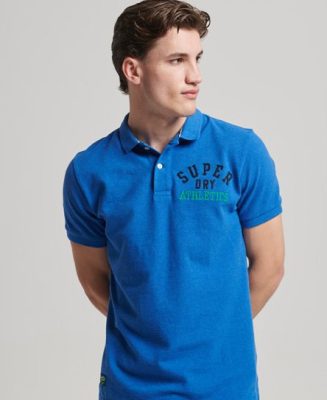 Superdry Homme Polo Superstate Bleu Taille: S