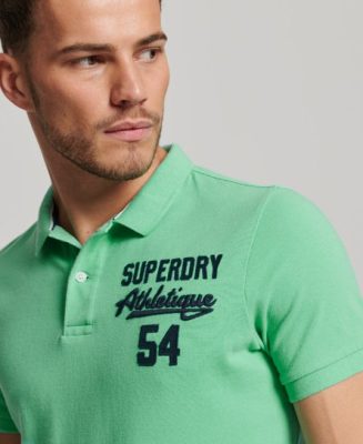 Superdry Homme Polo Superstate Vert Taille: Xxl