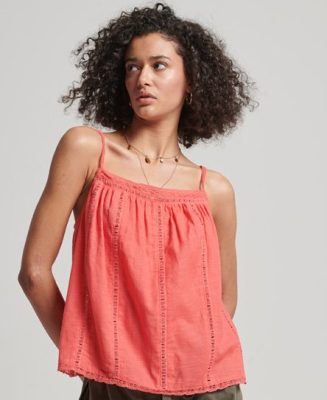 Superdry Femme Caraco Ibiza Corail Taille: 34