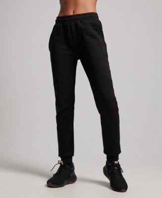 Superdry Unisex Pantalon de Survêtement Tech Noir Taille: 42
