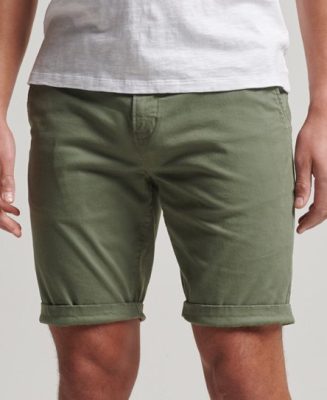 Superdry Homme Short Chino Core Vert Taille: 30