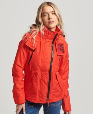 Superdry Femme Veste Mountain SD-Windcheater Rouge Taille: 36
