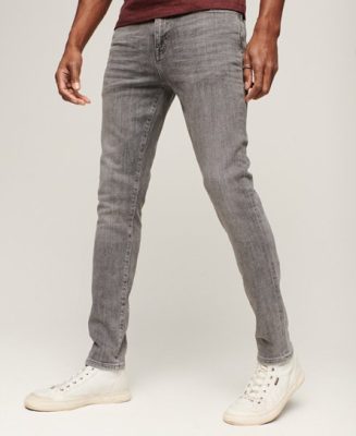 Superdry Homme Jean Skinny Vintage Gris Taille: 32/34