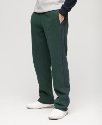 Superdry Homme Pantalon de Survêtement Droit Essential Vert Taille: XL