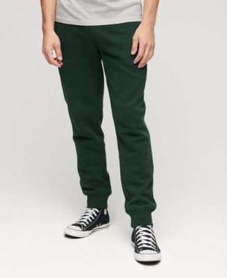 Superdry Homme Pantalon de Survêtement Essential Logo Vert Taille: M