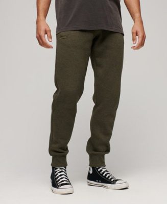 Superdry Homme Pantalon de Survêtement Essential Logo Vert Taille: S