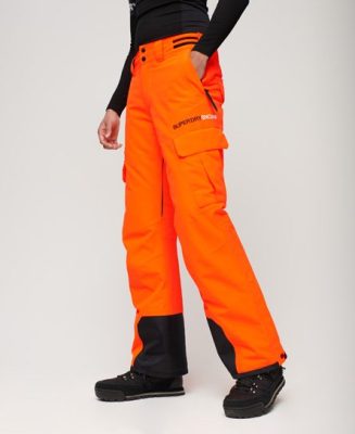 Superdry Homme Sport Pantalon de ski Ultimate Rescue Orange Taille: XL