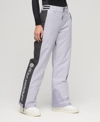Superdry Femme Sport Pantalons de ski Core Violet Taille: 38