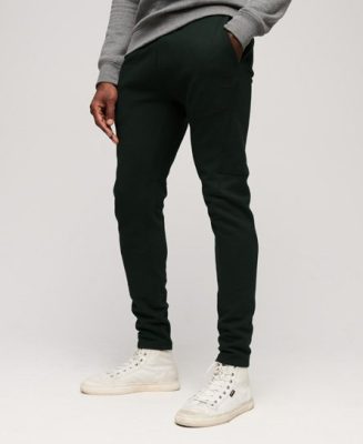 Superdry Homme Pantalon de Survêtement Slim Tech Vert Taille: L