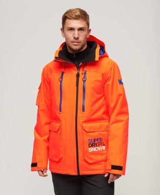 Superdry Homme Sport Veste de ski Ultimate Rescue Orange Taille: L