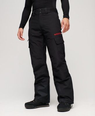Superdry Homme Sport Pantalon de ski Ultimate Rescue Noir Taille: M