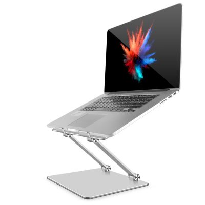 Valenta Aluminum Foldable - Support pour ordinateur portable - Argent