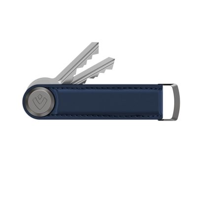Valenta Leather Keyholder - 2-7 clés - Bleu Marin