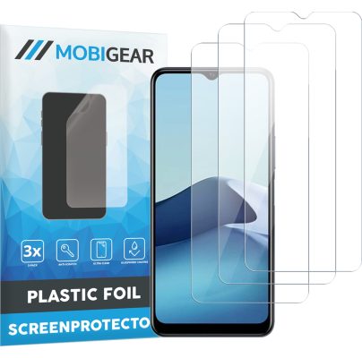 Mobigear - Vivo Y20s Protection d'écran Film - Compatible Coque (Lot de 3)