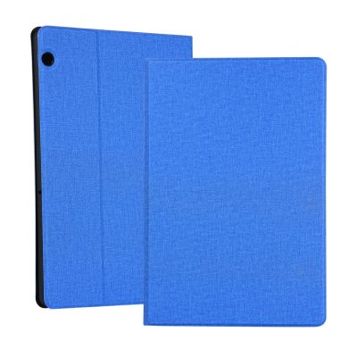 Mobigear Folio 2 - Coque Huawei MediaPad T5 10.1 Etui en Tissu - Bleu