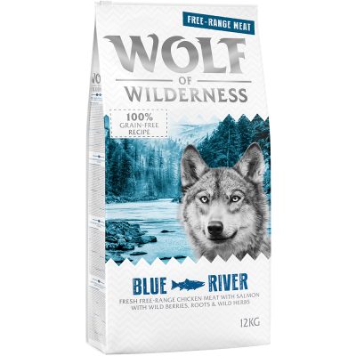 Wolf of Wilderness Adult Blue River poulet élevé en liberté
