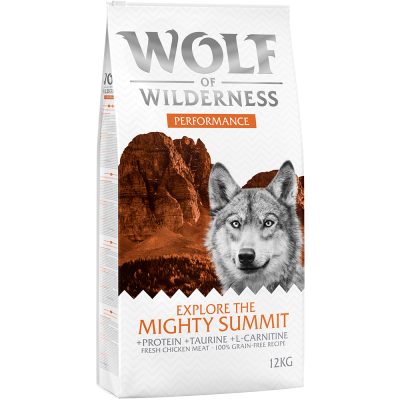 Wolf of Wilderness Explore "The Mighty Summit" Performance pour chien - lot % : 2 x 12 kg